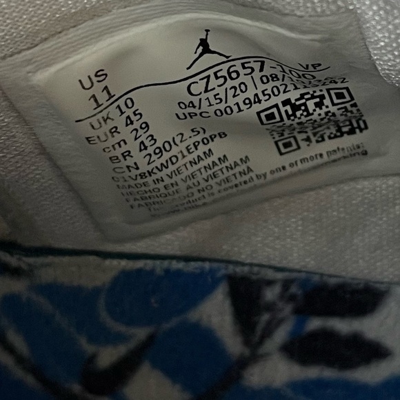 Nike Men’s Air Jordan Xxxv 35 ‘sisterhood’ Basketball Shoes CZ5657-100 SZ 11 US - Picture 13 of 13